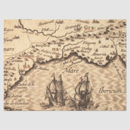 Old Mapシリーズ1 デザイン7 薄葉紙