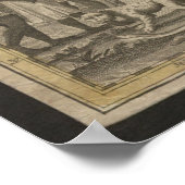 Old Map of Africa, Africa Print, 1737 ポスター (角)