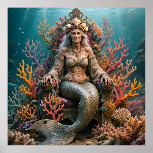 Old Mermaid ポスター (正面)