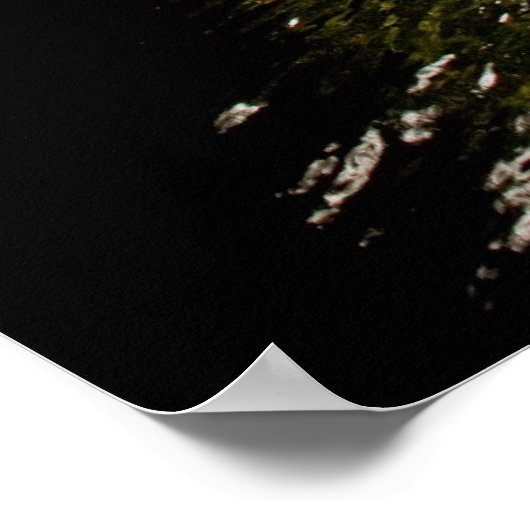 Old Mill and Waterwheel Poster ポスター (角)