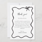 Old Moneyのサンキューカード写真のコラージュ サンキューカード (裏面)