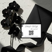 Old Money Black and White  出欠カード