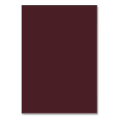 Old Money Burgundy Wedding Table Place Card テーブルナンバー (裏面)