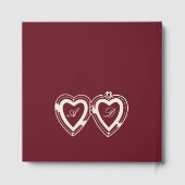 Old Money Elegant Wedding Guest Book ゲストブック (裏面)