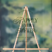 Old Money Green Script Acrylic Welcome Sign アクリルサイン (ニュートラル)