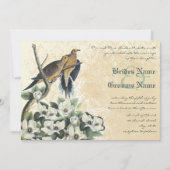 OLD MONEY, LOVE BIRDS, 招待状 (正面)