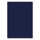 Old Money Navy Blue Wedding Table Place Card テーブルナンバー (裏面)