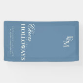 Old Money Wedding Reception Decor Banner 横断幕 (横)