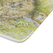 Old Mr. Prickly Pin (Hedgehog) (Beatrix Potter) カッティングボード (角)