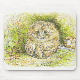 Old Mr. Prickly Pin (Hedgehog) (Beatrix Potter) マウスパッド