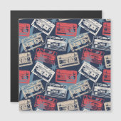 Old Music Cassettesヴィンテージシームレス (正面/裏面)