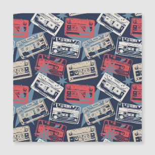 Old Music Cassettesヴィンテージシームレス