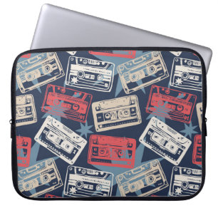 Old Music Cassettesヴィンテージシームレス ラップトップスリーブ