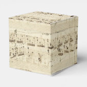 Old Music Notes – ショパン音楽シート フェイバーボックス (裏面サイド)