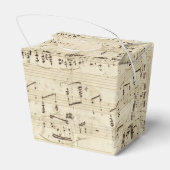Old Music Notes – ショパン音楽シート フェイバーボックス (裏面サイド)