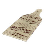 Old Music Notes - Bach Music Sheet カッティングボード (角)