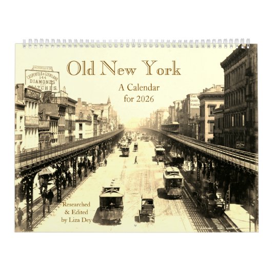 Old New York, A 2026 Calendar カレンダー (カバー)