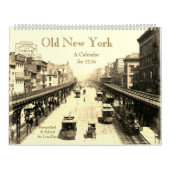 Old New York, A 2026 Calendar カレンダー (カバー)