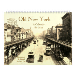 Old New York, A 2026 Calendar カレンダー