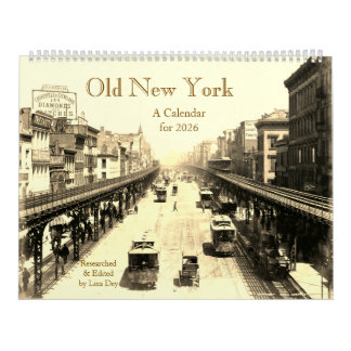 Old New York, A 2026 Calendar カレンダー