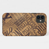 OLD NEWSPAPER Case-Mate iPhoneケース (裏面(横))