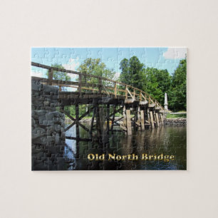 Old North Bridge -革命戦争コンコードMA ジグソーパズル