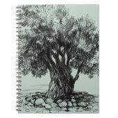 Old Olive tree  ノートブック (正面)