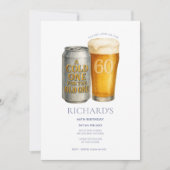 Old One 60誕生日オスのコールドワン 招待状 (正面)