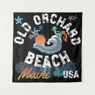 Old Orchard Beach, Maine USA タペストリー