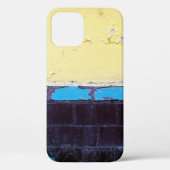 Old painted damaged concrete wall. Texture. Abstra Case-Mate iPhoneケース (裏面)