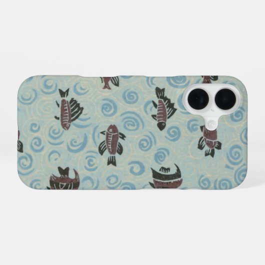 Old pattern　Patterns from the 1920s and 1930s iPhone 16ケース (裏面横)