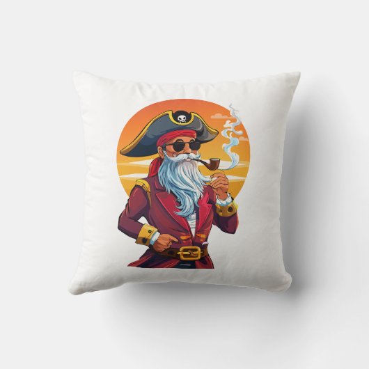 Old pirate captain クッション (裏面)