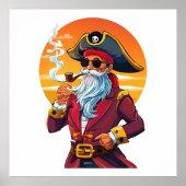Old pirate captain ポスター (正面)