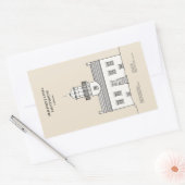 Old Point Loma Light house - California - SBD 長方形シール (封筒)