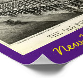 Old Post Office New York 1800sポスター ポスター (角)