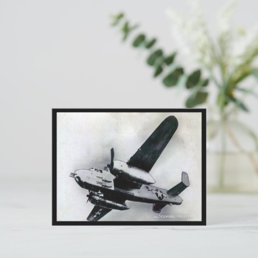 Old Postcard - North American B-25 Mitchell ポストカード (スタンド正面)