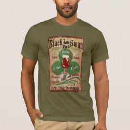 Old Pub Signs, Black Swan Tシャツ