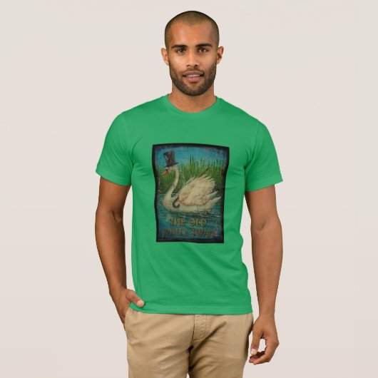 Old Pub Signs, Swan Tシャツ (正面フル)