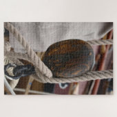 Old pulley boat ジグソーパズル (横)