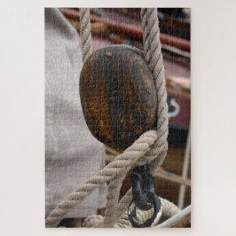 Old pulley boat ジグソーパズル