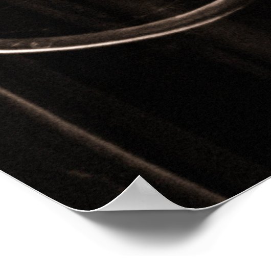 Old Radio Retro Poster ポスター (角)