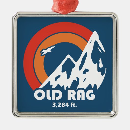 Old Rag Mountain Sun Eagle メタルオーナメント (正面)