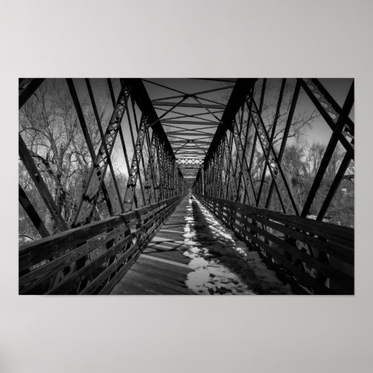 Old Railroad Bridge ポスター (正面)