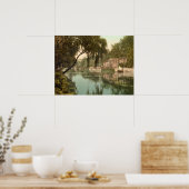 Old Reach, Thorpe, Norwich Norfolk，アーカイブプリント ポスター (キッチン)