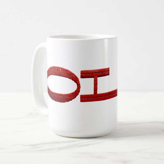 Old Red Brick コーヒーマグカップ (正面左)