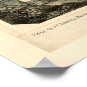 Old Richmond to Petersburg VA Civil War Map (1864) ポスター (角)