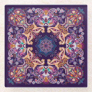 Old Rock Wall: High-Resテクスチャ ガラスコースター