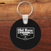 Old Row Fishing Team Funny For Men Women  キーホルダー (正面)