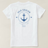 Old Sailor Birthday Club Tee Tシャツ (デザイン裏面)