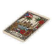 Old San Juan Puerto Rico Travel マグネット (左側)